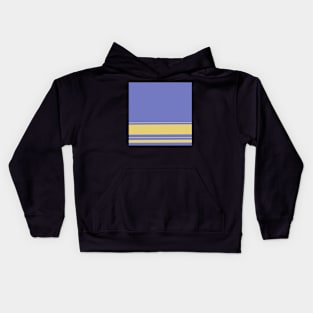 Purple-Yellow design Kids Hoodie